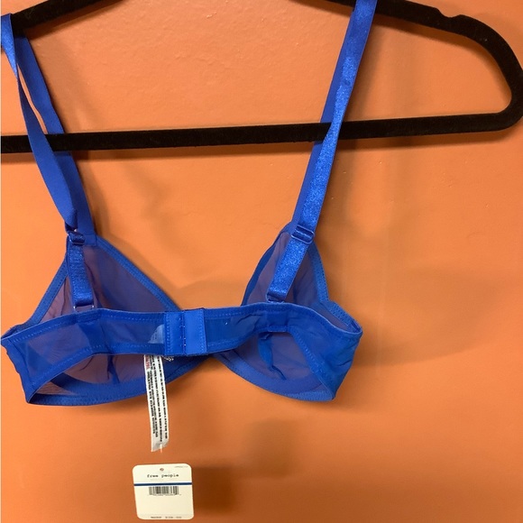 Free People NWT Blue Bra Size 32D - Picture 2 of 4